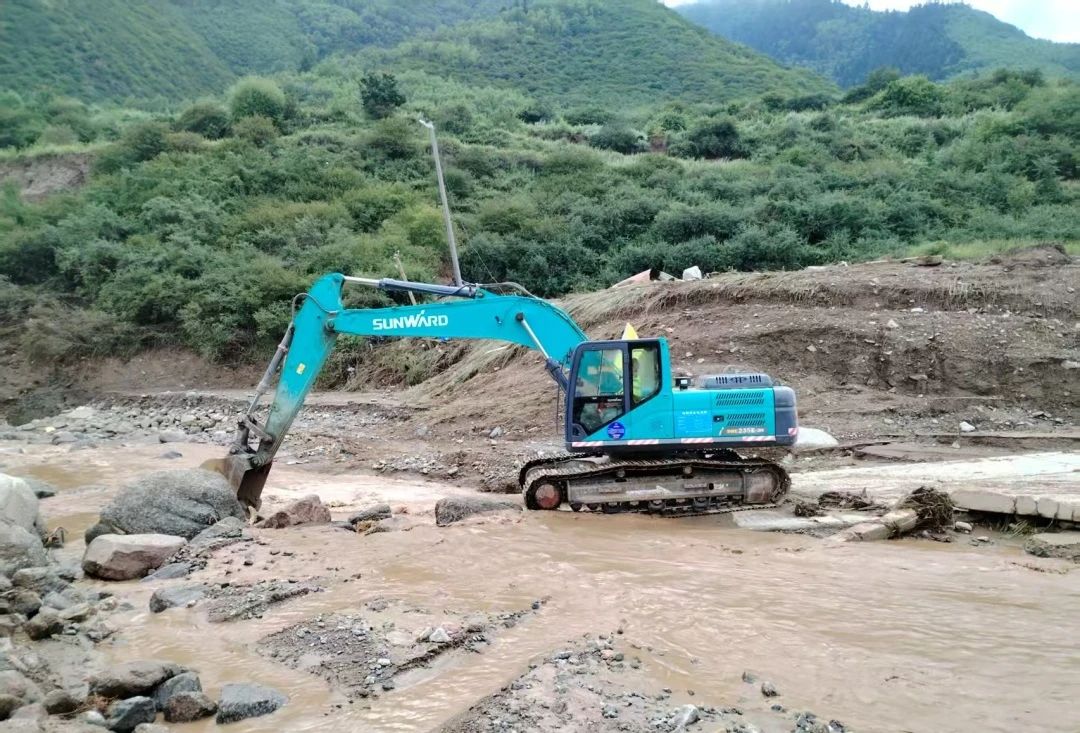 關注！山河智能緊急馳援甘肅榆中